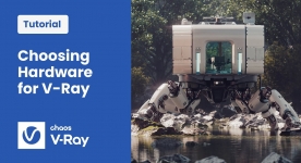 Đề xuất cấu hình máy tính phù hợp để sử dụng Chaos V-Ray 